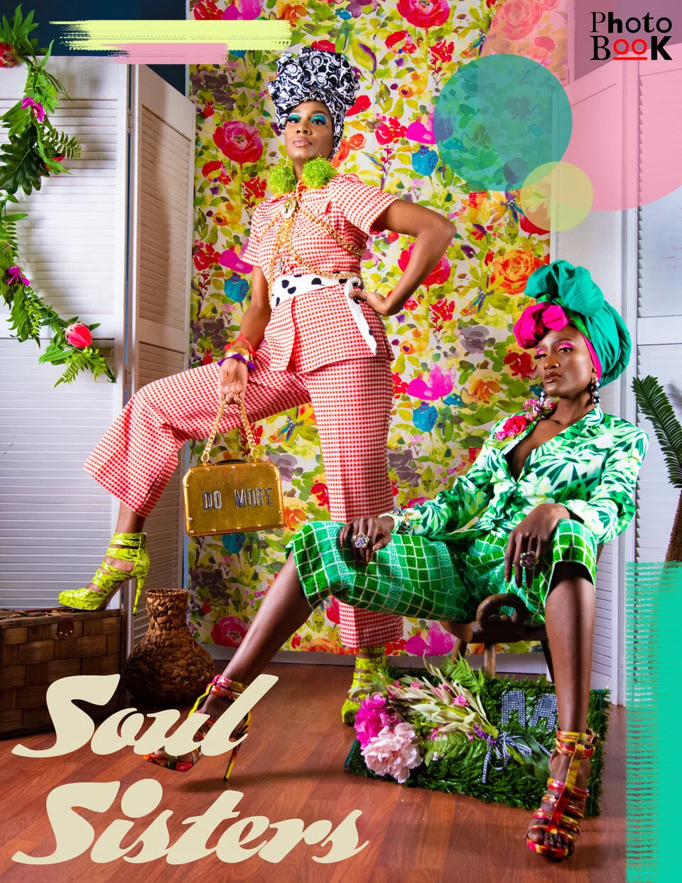 Afro-Glam Colorful and Creative Fashion Editorial — PhotoBook Magazine